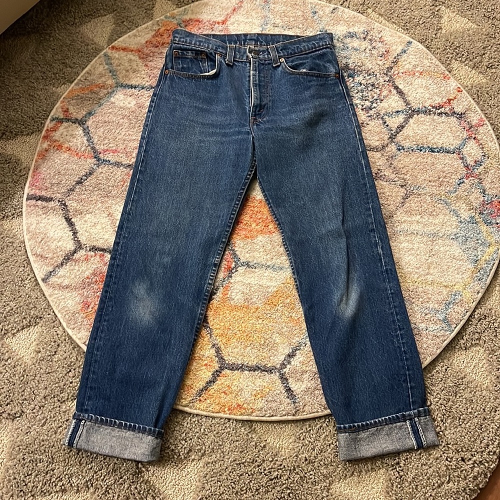 (vintage) LEVI’S 1984 505 Jeans in Medium Wash